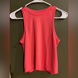 Lululemon Sole Training tank top, size 2, in Lip Gloss.